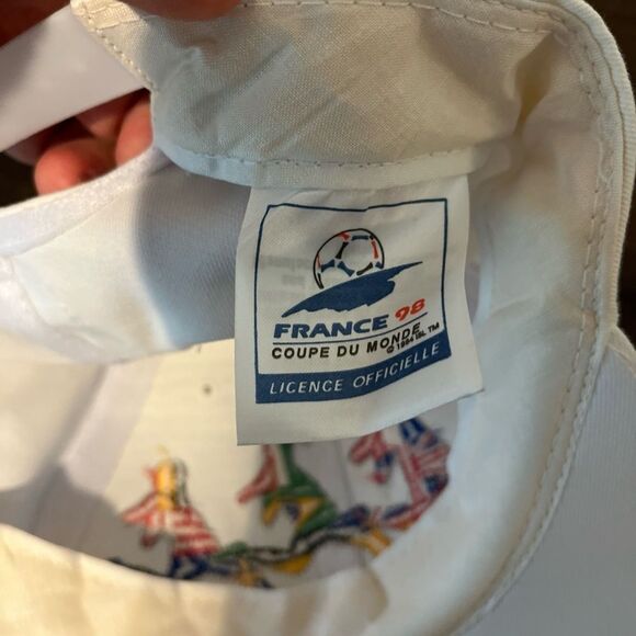 New Vintage French France 98 World Cup Snapback Hat Cap FIFA Embroidered Soccer - Picture 9 of 11